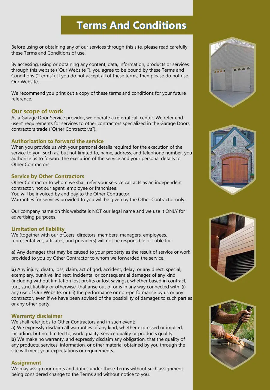 HighTech Garage Doors Kingwood, TX 281-569-4323